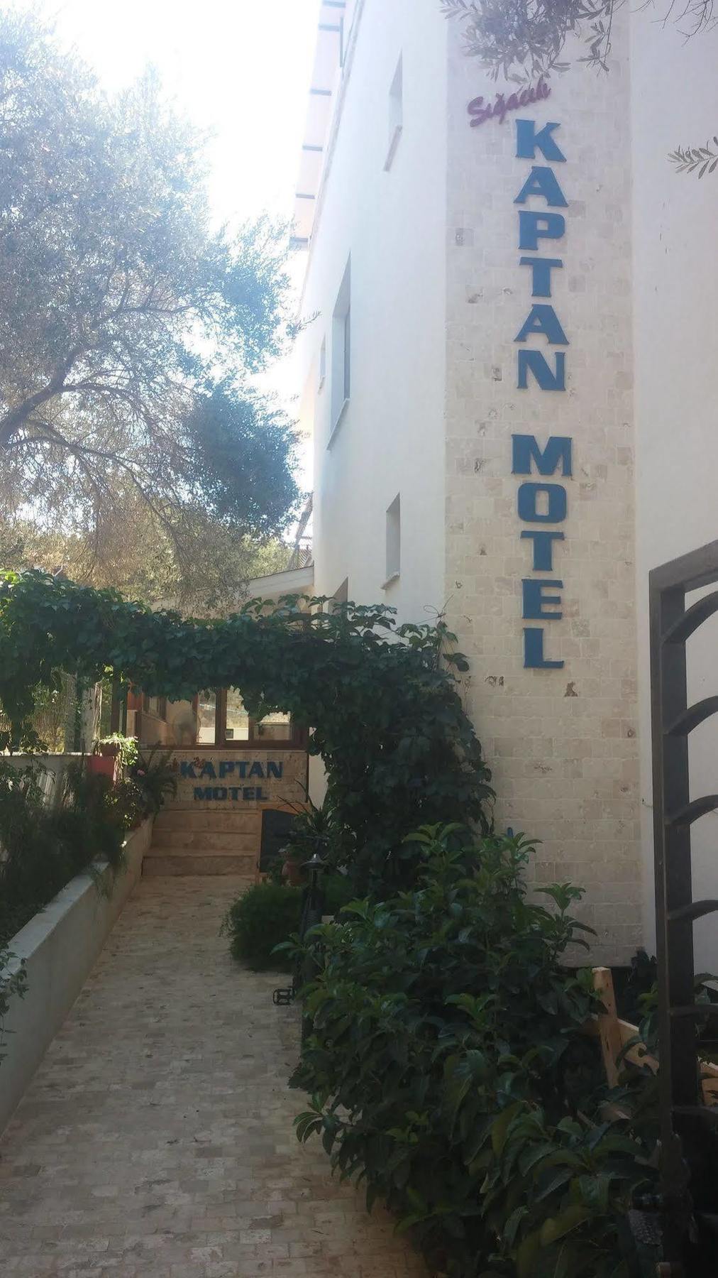Kaptan Motel Siğacık Exterior foto
