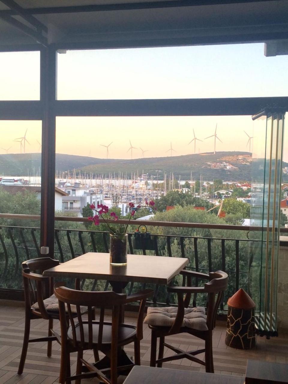 Kaptan Motel Siğacık Exterior foto
