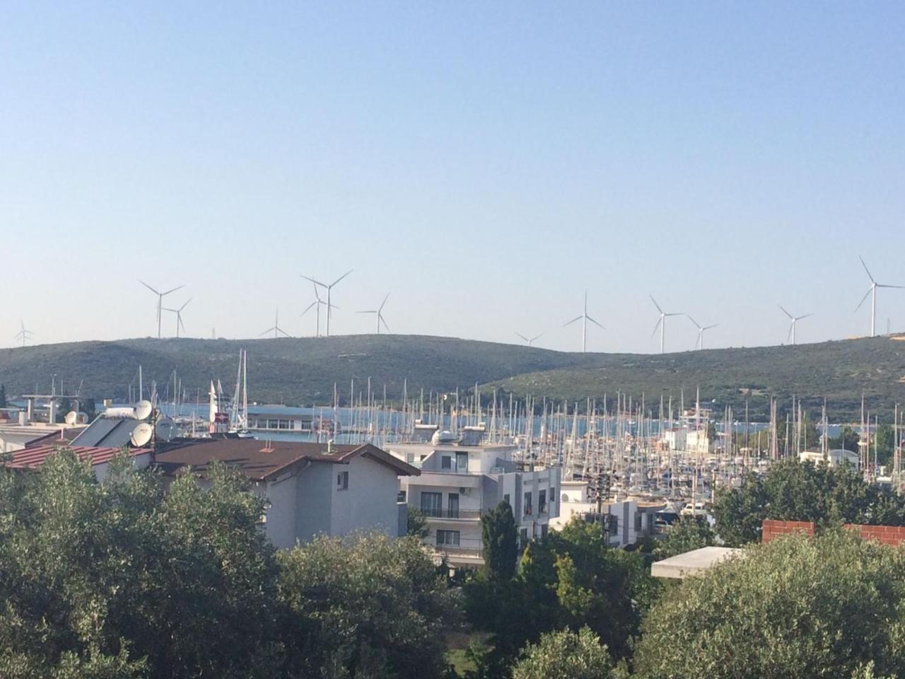 Kaptan Motel Siğacık Exterior foto