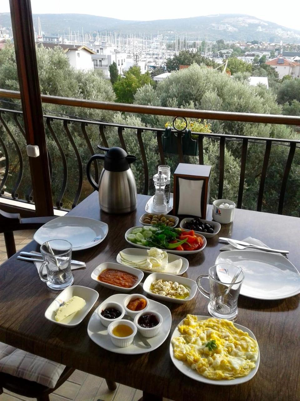 Kaptan Motel Siğacık Exterior foto